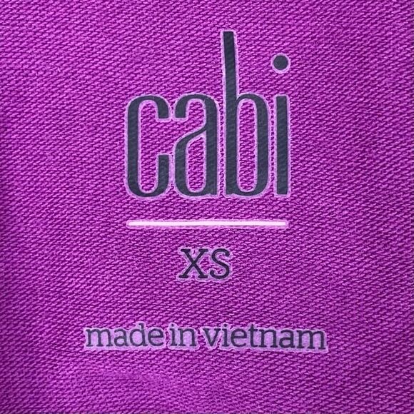 NWT New Cabi Women's Racer Back Purple/Plum Cami Tank Top XS #4208 - Picture 3 of 6